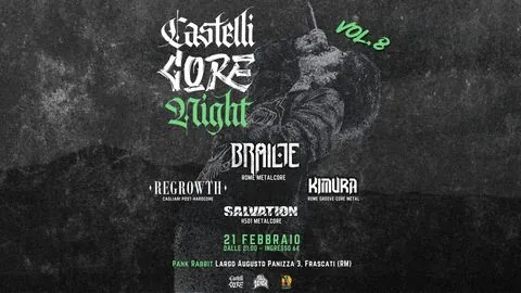 Castelli Core Night Vol.8 - Evento underground curato da Castelli Core