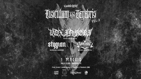 Tusculum In Tenebris Vol.2 - Evento underground curato da Castelli Core